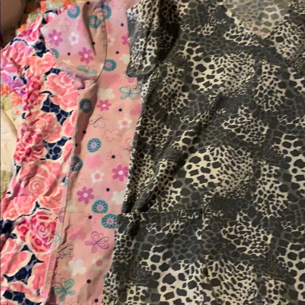 Scrub tops